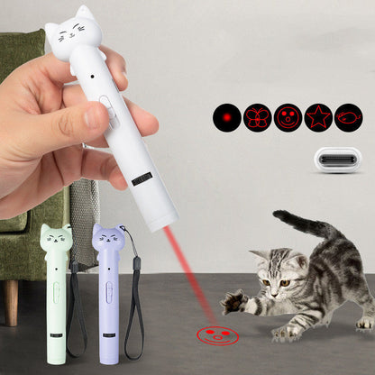 ABS Plastic Laser Teasing Cat Toy