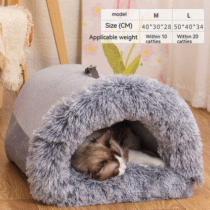 New Splice Portable Warm Pet Nest for Autumn and Winter