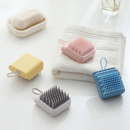 Pet Bath Massage Brush for Gentle Grooming and Relaxing Massage