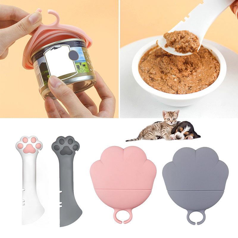 Multifunction Pet Canned Spoon and Jar Opener