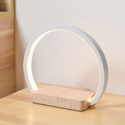 Multifunctional European Style Wireless Charging Desk Lamp for Home