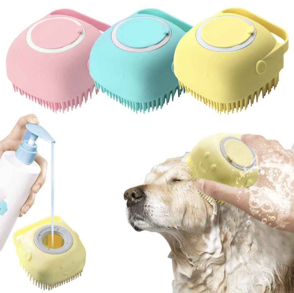 Silicone Dog Bath Massage Glove