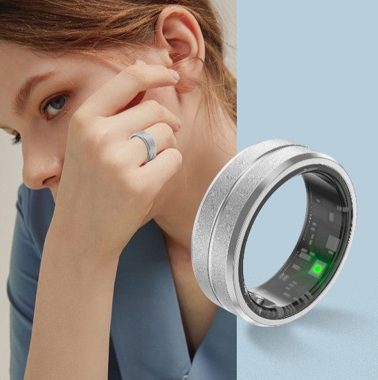 Smart Ring with Blood Oxygen & Heart Rate Monitoring